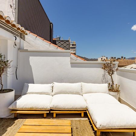 Atarazanas Suite, Atico Con Terraza Malaga Bagian luar foto